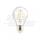 Lampada a filamento led bulbo 230Vac E27 7.5W bianco caldo