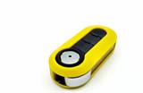 COVER ADATTABILE PER CHIAVE FIAT NEW 500/FIAT PUNTO EVO (GIALLO)