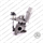 TURBOCOMPRESSORE GARRETT GT1549S OPEL RENAULT 1.9 D