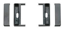 STAFFE DI FISSAGGIO PER AUTORADIO ISO AUDI COLORE NERO