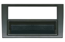 MASCHERINA 2DIN/ISO AUTORADIO AUDI A4 01>07 COLORE NERO