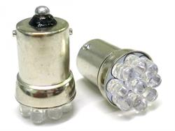 LAMPADA LED A 9 LED SMD CON ATTACCO BA15S 18.5 24V
