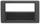 MASCHERINA CON FORO 2ISO-ISO COLORE NERO SAAB 9.5 06>10