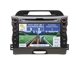 SISTEMA MULTIMEDIALE MACROM DEDICATO PER KIA SPORTAGE