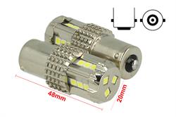 LAMPADA LED BA15S 1156 P21W 45W CAN BUS LUCI DIURNE RENEGADE