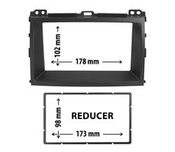 MASCHERINA DOPPIO DIN LEXUS GX470, TOYOTA LAND CRUISER J120
