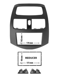 ADATTATORE 2DIN PER VANO AUTORADIO CHEVROLET SPARK