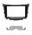 MASCHERINA 2DIN NERO LUCIDO HYUNDAI I30 2012>2016