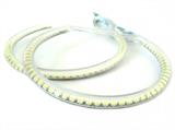 COPPIA ANGEL EYES LED SEMICERCHIO 120mm 60SMD 352