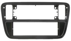 MASCHERINA ISO COLORE NERO LUCIDO VOLKSWAGEN UP/SEAT MII/SKODA