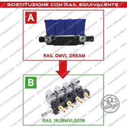 RAIL INIETTORI EQUIVALENTI OMLV DREAM