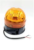 FARO A LED ROTATIVO + FLASH BASE PIANA  -FARI LED AMBER