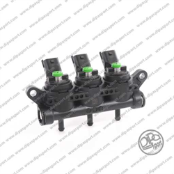 RAIL 3 INIETTORI GAS GIRS12 TIPO S VERDE