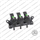 RAIL 3 INIETTORI GAS GIRS12 TIPO S VERDE