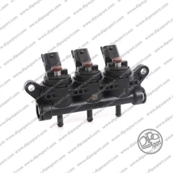 RAIL 3 INIETTORI GIRS12 TIPO XXS MARRONE