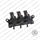 RAIL 3 INIETTORI GIRS12 TIPO XXS MARRONE
