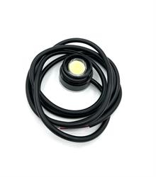 LED A BOTTONE 1.5W 12 V BIANCO FREDDO DISSIPATORE IN ALLUMINIO