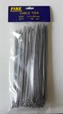 CONF. 100 FASCETTE PVC 4.5 x 200mm