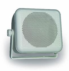 BOX CON ALTOPARLANTE 2 VIE BIANCO Ø100 50W