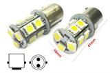 LAMPADA LED BARCA NAUTICA BA15D FREDDO 12V-24V 13 SMD 5050