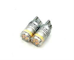 LAMPADE LED T20 7443 7440 CAN BUS ARANCIONE