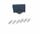 CONNETTORE PORTA FEMMINA 5 VIE SERIE HSG