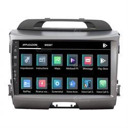 AUTORADIO PER KIA SPORTAGE CON CAMERA/NAVI/AMPLI INFINITY DI SER