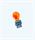 LAMPADA ALOGENA P27/7W -3157 AMBER ARANCIONE 12V