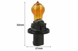 LAMPADA ALOGENA HPC24WY AMBER 12V