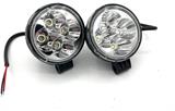 FARETTO UNIVERSALE A LED MINI TONDO 12W - 10-30V ( Kit 2 pz.)