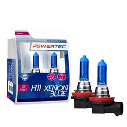 LAMPADE WHITE POWERTEC H11 (attacco H11) 6000K 12V