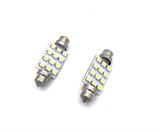 LUCI TARGA E ABITACOLO, MODELLO SILURO A 6 LED SMD 41mm 24V