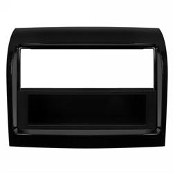 MASCHERINA ISO/2ISO NERO LUCIDO CITROEN-FIAT-PEUGEOT
