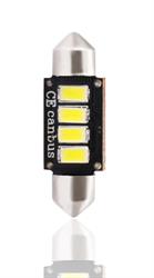 LAMPADA LED,MODELLO SILURO A 4 LED SMD 5050 36mm 12V