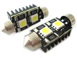 LAMPADA LED,MODELLO SILURO A 2 LED SMD 5050 36mm 12V