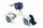 COPPIA NOTTOLINI PORTA SX - DX RENAULT CLIO 98 - 06 CON CHIAVI