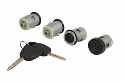 KIT BLOCCHETTI PORTE CON CHIAVI 4 PEZZI FIAT SCUDO 1995/2006