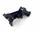 BLOCCASTERZO FIAT G.PUNTO/PUNTO EVO/DOBLÒ/500L - PLASTICA NERA -