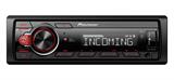 AUTORADIO 1 DIN MVH-330DAB BLUETOOTH,USB,ILL.ROSSA-LINEA PIONEER