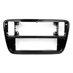 MASCHERINA MONTAGGIO AUTORADIO VOLKSWAGEN UP 1DIN NERO LUCIDO