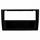 MASCHERINA MONTAGGIO AUTORADIO PEUGEOT 308 CC NERO LUCIDO 2DIN