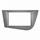 MASCHERINA MONT AUTORADIO SEAT LEON '05 2DIN S/TRAVERTINO SILVER