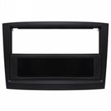 MASCHERINA RADIO ISO/2DIN FIAT DOBLÒ/OPEL COMBO 14> NERO OPACO