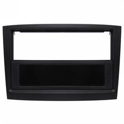 MASCHERINA RADIO ISO/2DIN FIAT DOBLÒ/OPEL COMBO 14> NERO OPACO