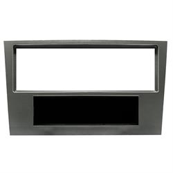 MASCHERINA MONTAGGIO AUTORADIO ISO OPEL ASTRA H/ZAFIRA SILVER