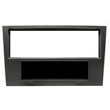 MASCHERINA MONTAGGIO AUTORADIO ISO OPEL ASTRA H/ZAFIRA GRIGIO