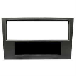 MASCHERINA MONTAGGIO AUTORADIO ISO OPEL ASTRA H/ZAFIRA GRIGIO