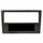 MASCHERINA MONTAGGIO AUTORADIO ISO OPEL ASTRA H/ZAFIRA GRIGIO