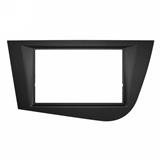 MASCHERINA MONTAGGIO AUTORADIO NUOVA SEAT LEON D/DIN 2005> NERA