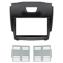 KIT MONTAGGIO AUTORADIO CHEVROLET S10/ISUZU DMAX 2012> NERO 2DIN